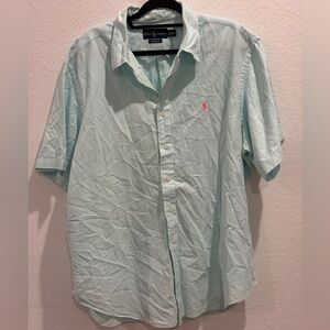 Ralph Lauren Blue Casual Button Down Shirt